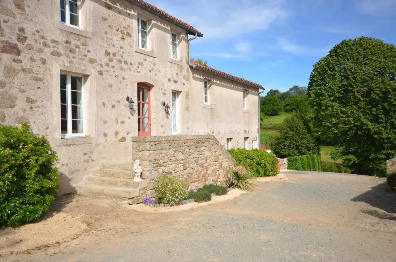 L'Escale du Bocage Piscine couverte chauffée La Flocellière Exterior foto